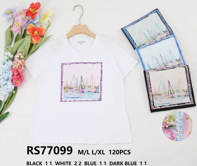 Bluzki damskie Roz M/L-L/XL, Mix Kolor Paczka 10 szt